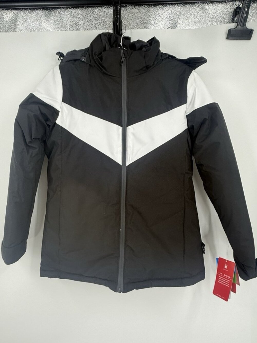 Women’s Spyder 3 In 1 Systems Ski Jacket Black Size Small